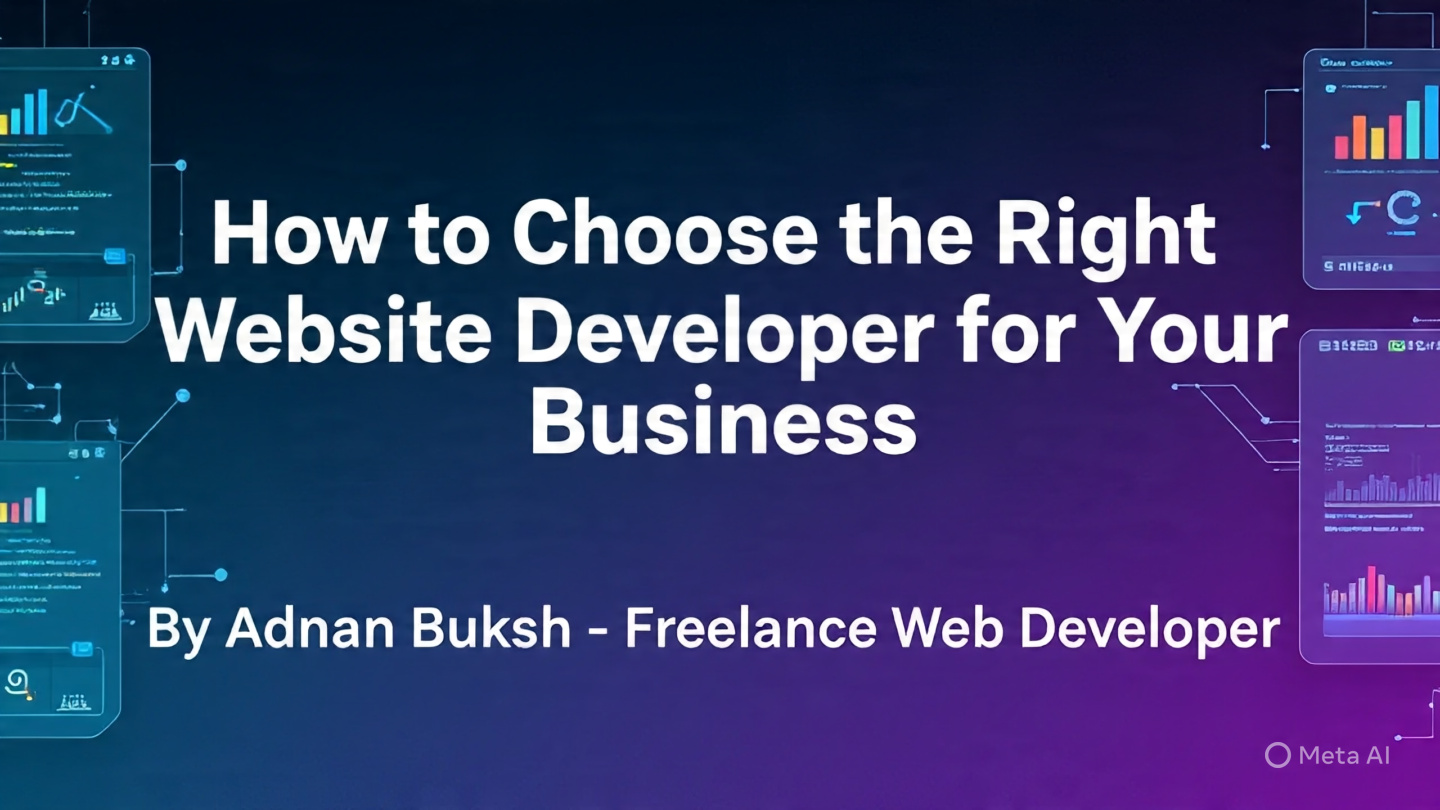 How to Choose the Right Website Developer for Your Business