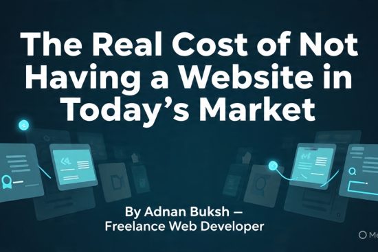The Real Cost of Not Having a Website in Today’s Market