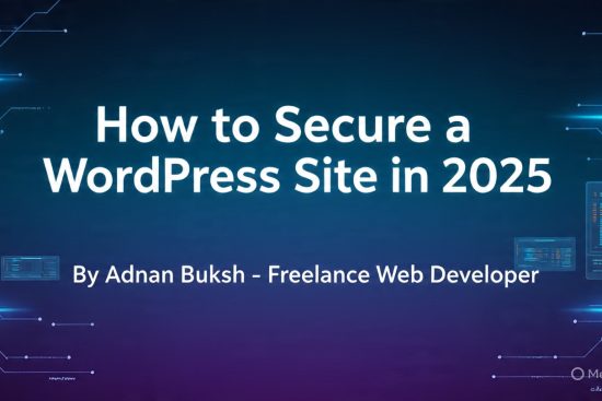 How to Secure a WordPress Site in 2025