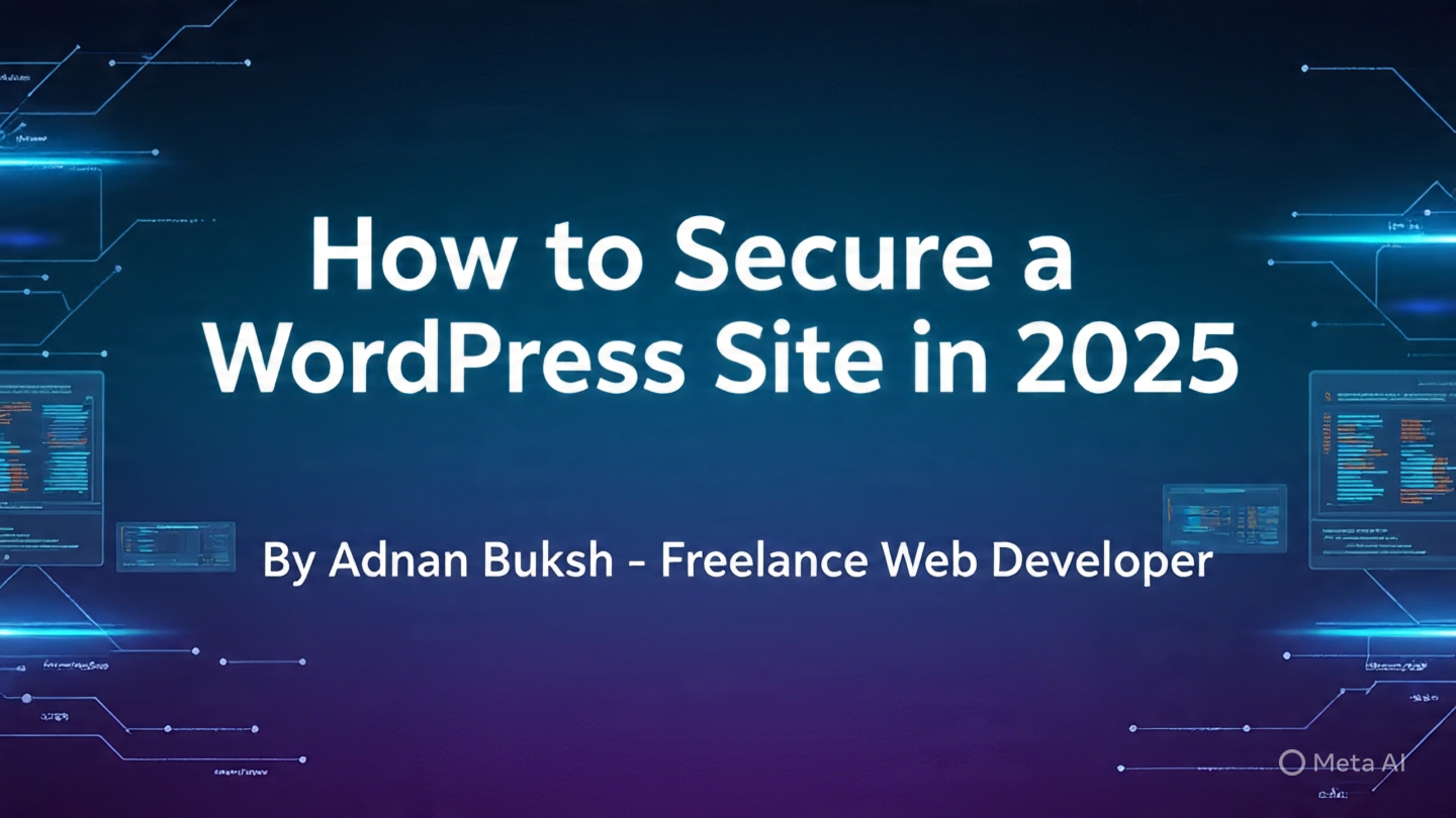 How to Secure a WordPress Site in 2025